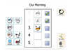 Boardmaker 7 Student Center morning schedule screenshot