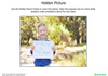 Boardmaker Activities to Go: All ABout Me hidden picture activity